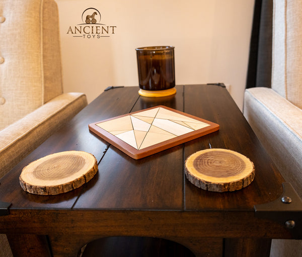 Ancient Toys™ – The World’s Oldest Puzzle – Archimedes’ Stomachion Wooden Brain Teaser.