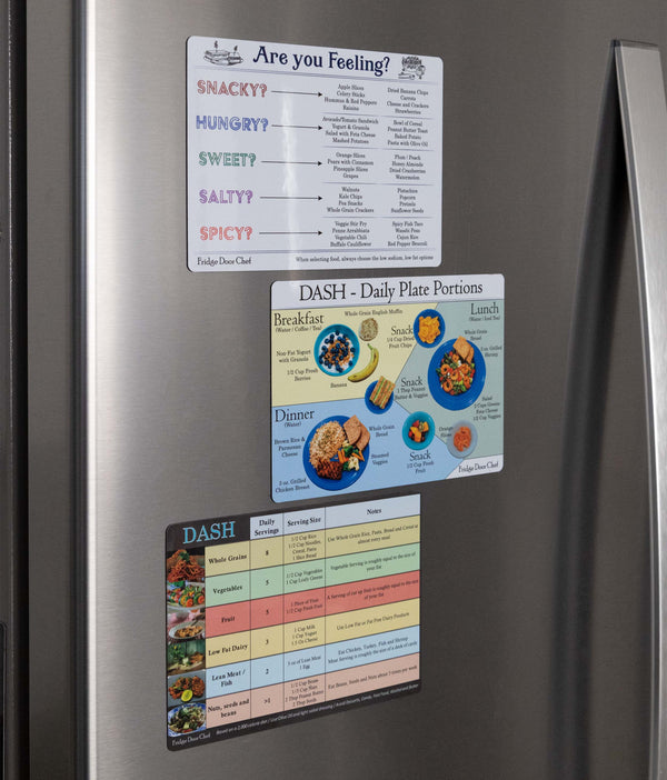 Fridge Door Chef ™ - DASH Diet Reference Magnet